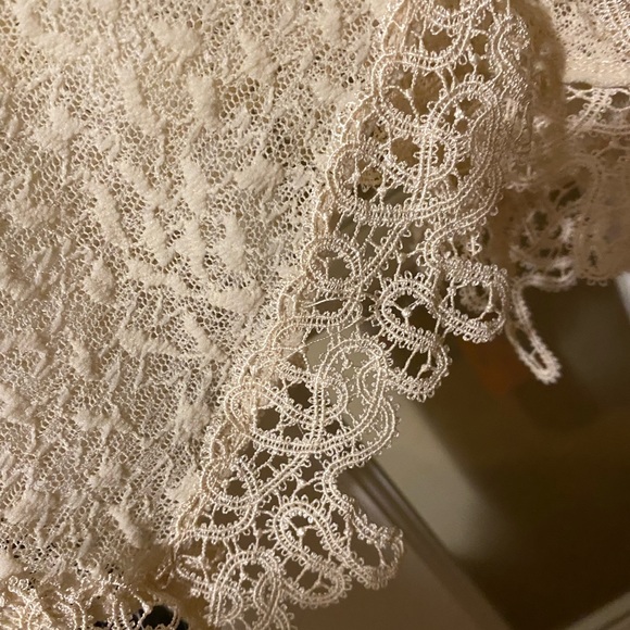 COPY - Free people lace slip Cream and black - Picture 4 of 7